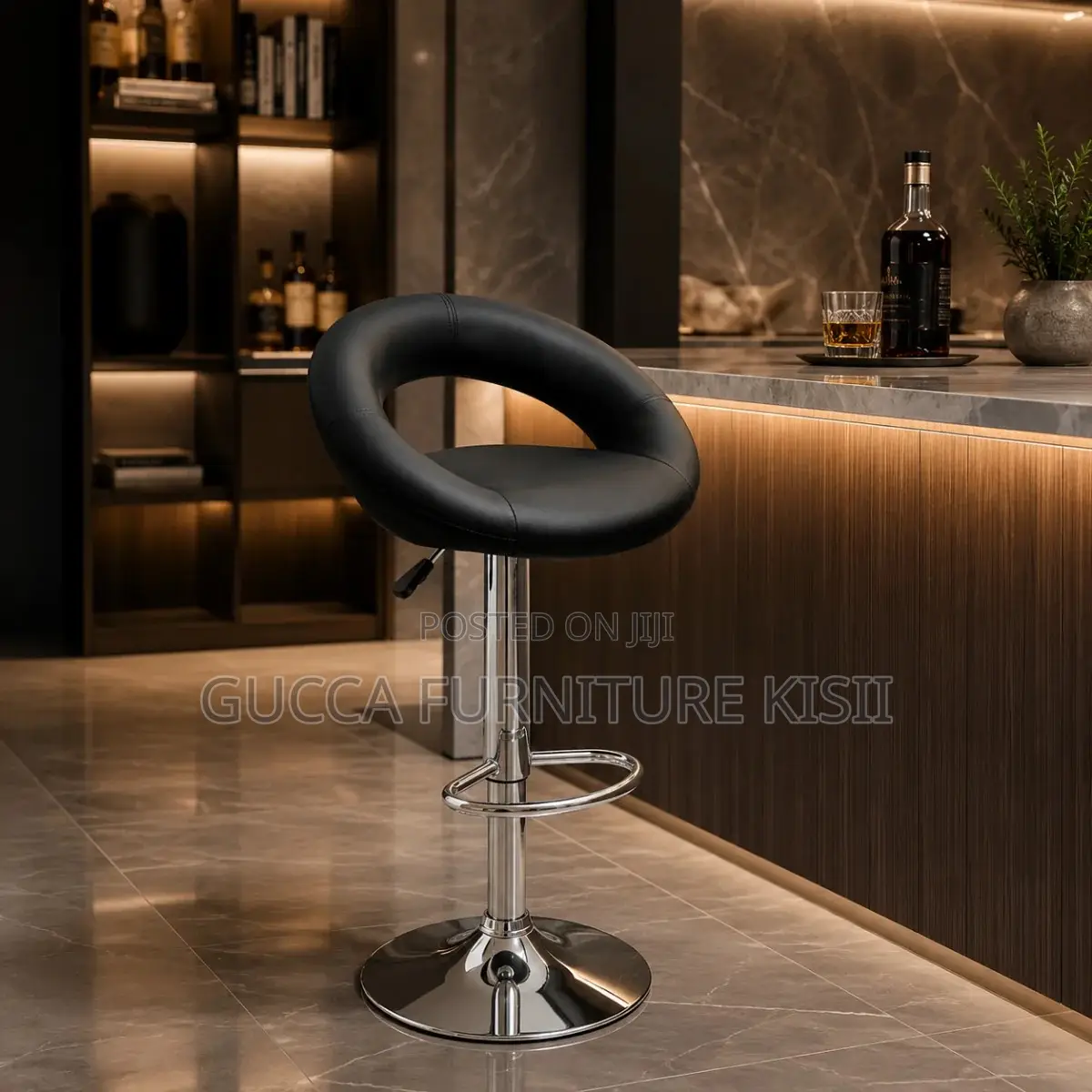 Bar Stool; Modern Swivel Bar/Kitchen Office Stool