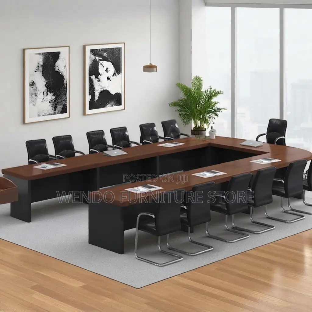 Boardroom Table; 6 Meters U Shaped Staff Members Boardroom Table