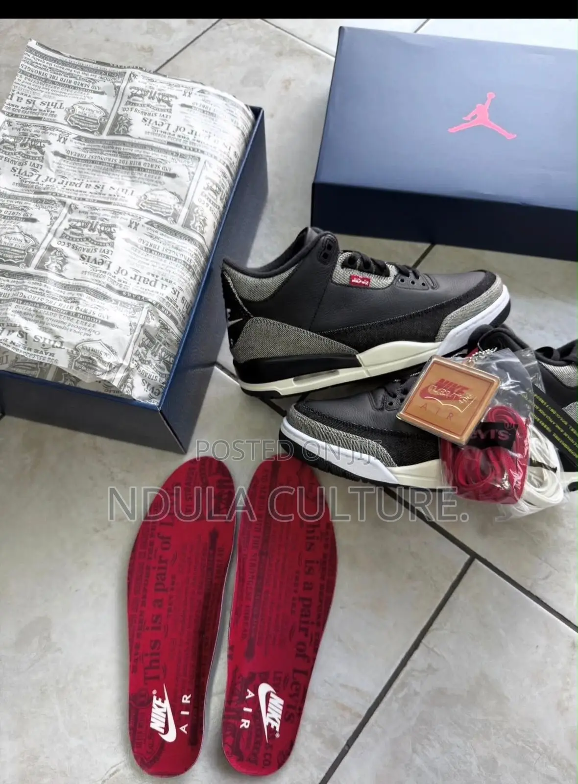 Jordan 3 X Levis Sneakers 2026