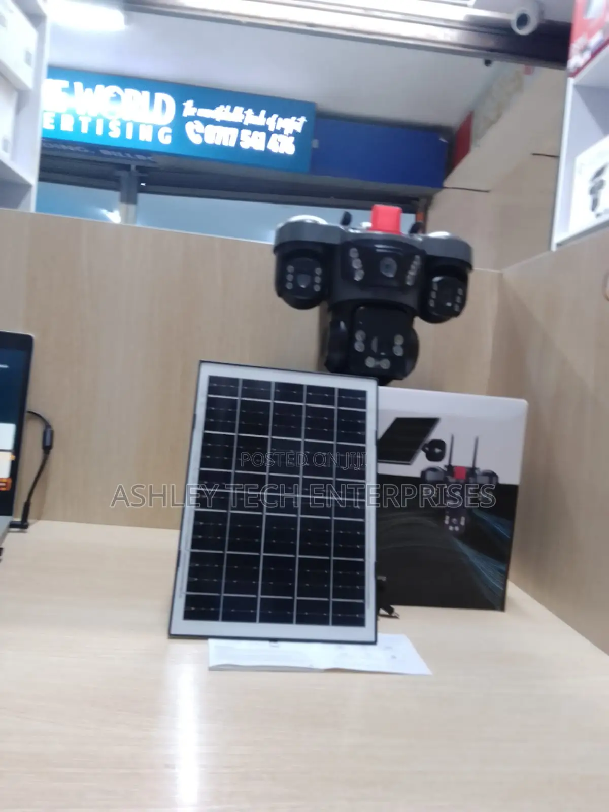 Next-Gen V380 Triple Lens Security Camera With Siren