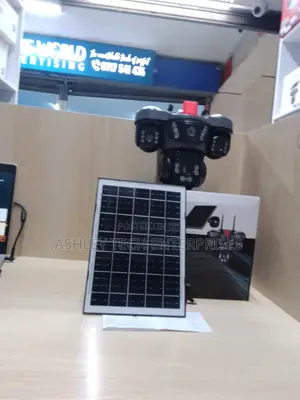 Next-Gen V380 Triple Lens Security Camera With Siren