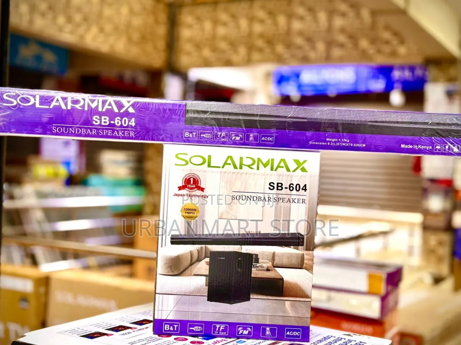 Solarmax SB-604 Bluetooth 2.1 Soundbar Speaker