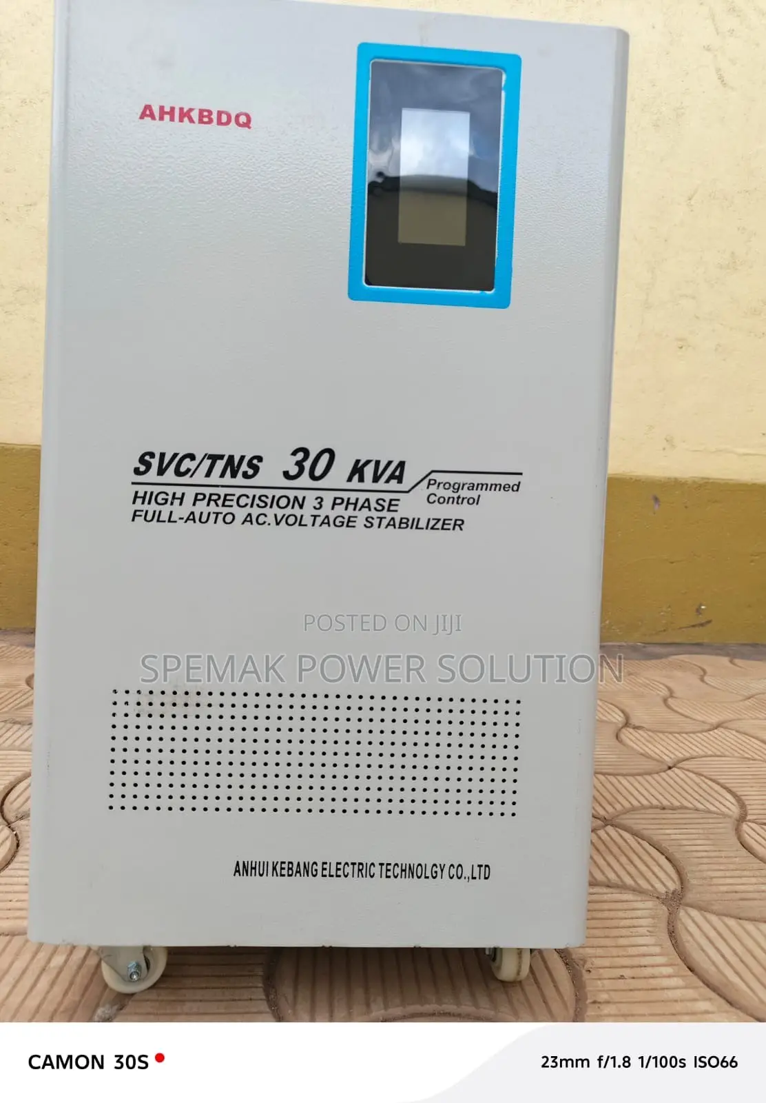 Three-Phase Automatic Voltage Regulator (AVR) / Stabilizer