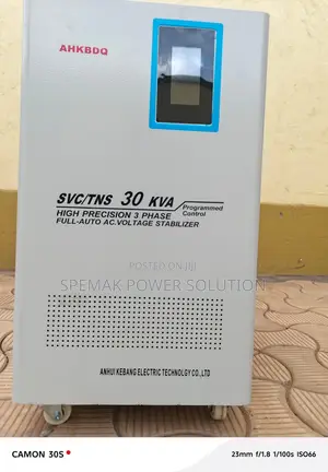 Three-Phase Automatic Voltage Regulator (AVR) / Stabilizer