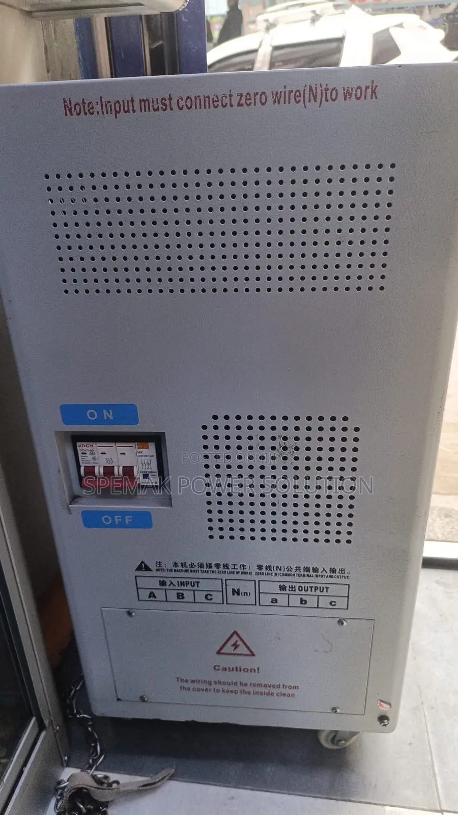 Three-Phase Automatic Voltage Regulator (AVR) / Stabilizer
