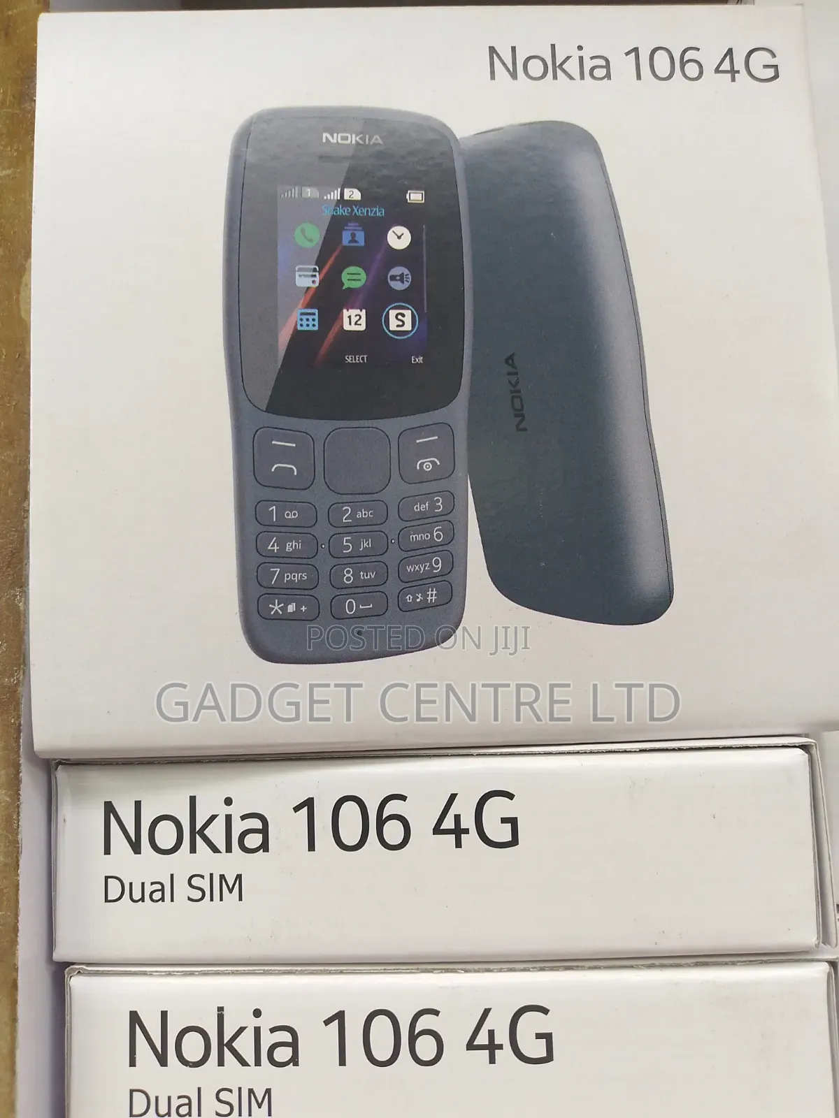 New Nokia 106 Black