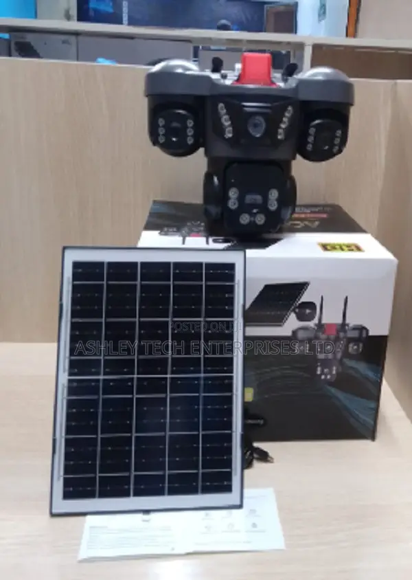 V380 Triple Lens CCTV Camera With Siren~