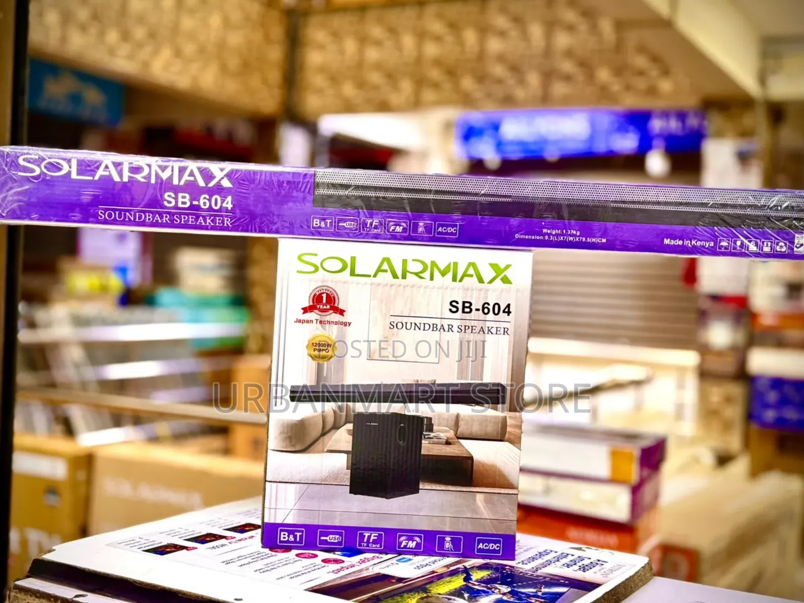 Solarmax SB-604 Soundbar With Bluetooth & FM Radio
