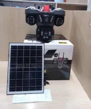 V380 3 Lens WiFi Security Camera With Siren