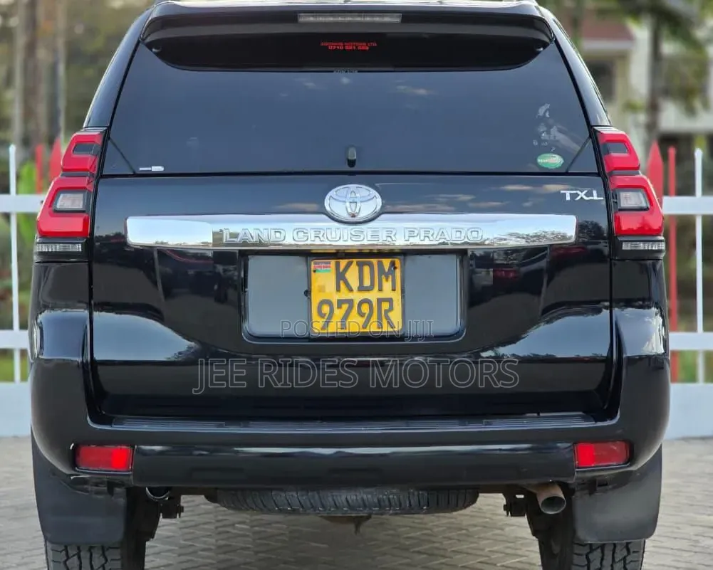 Toyota Land Cruiser Prado 2018 Burgundy