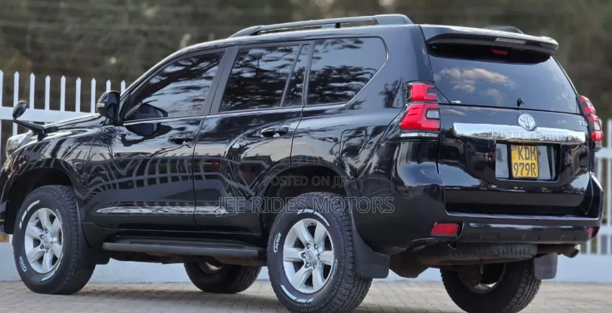 Toyota Land Cruiser Prado 2018 Burgundy