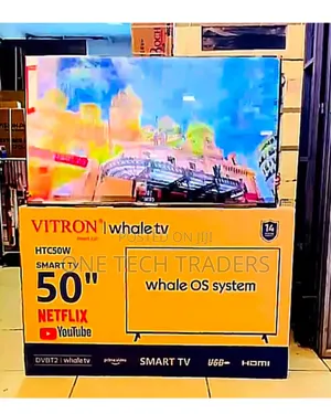 Vitron 50" Smart Whale TV – 50 Inch Smart TV