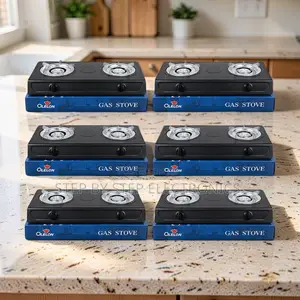 Affordable Prices OLELON Stainless Steel Table Top 2 Burner Cookers