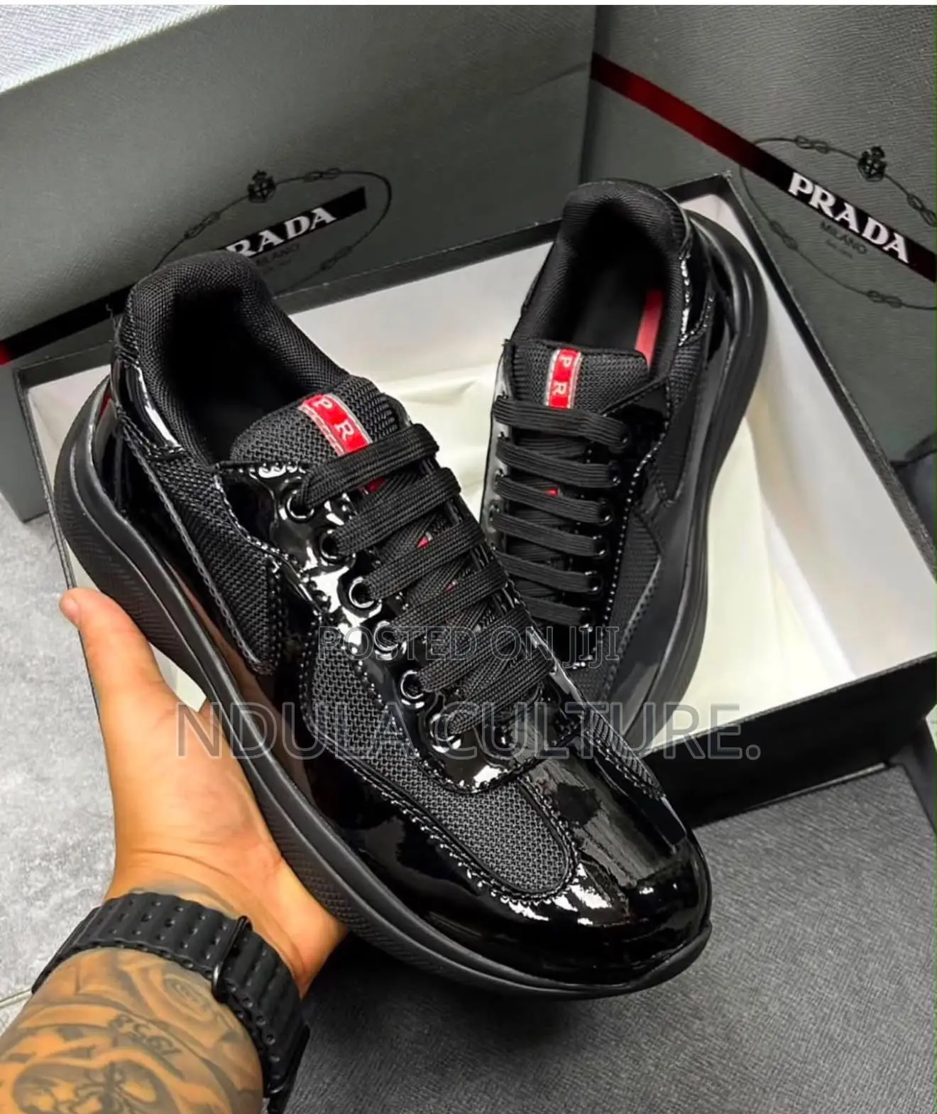 Prada America’S Cup Luna Rossa Sneakers