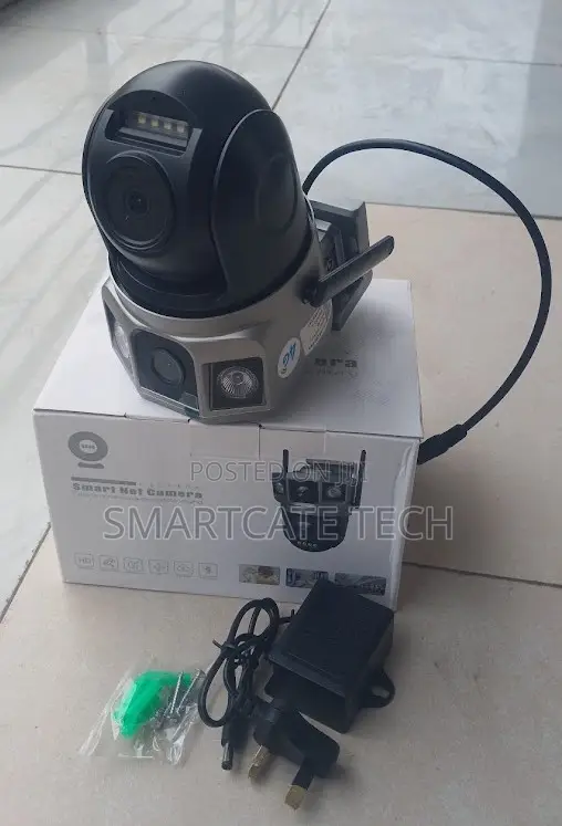 V380 4G Dual Lens Camera – Reliable Home Security AC Powered