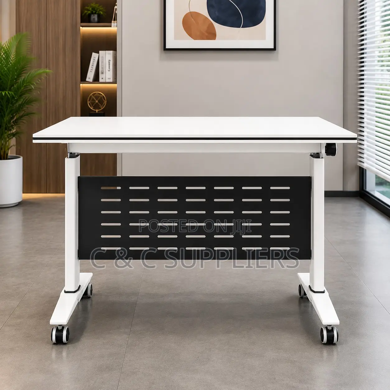 Modern Mobile Folding Gaming Desk-120cm