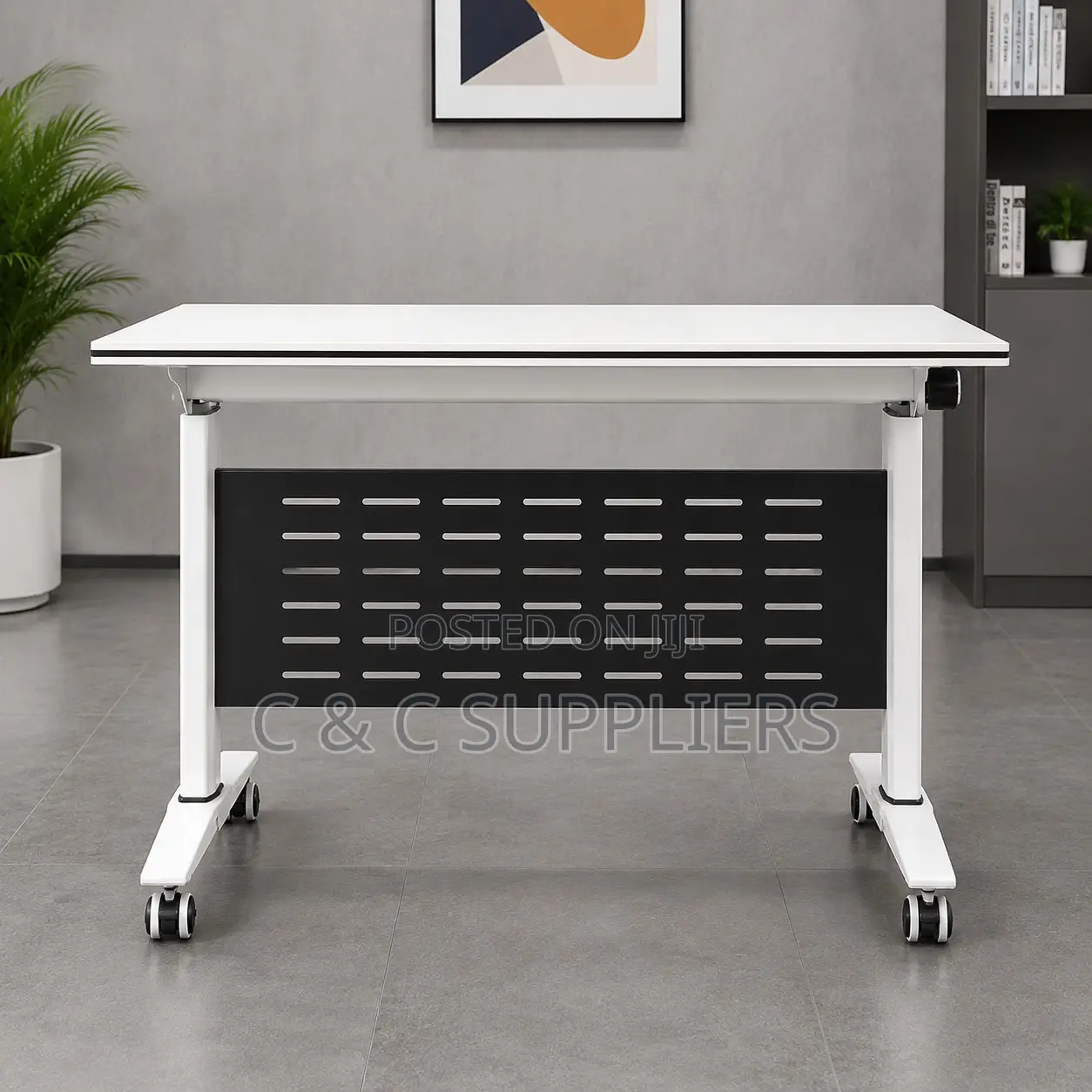 Modern Mobile Folding Gaming Desk-120cm
