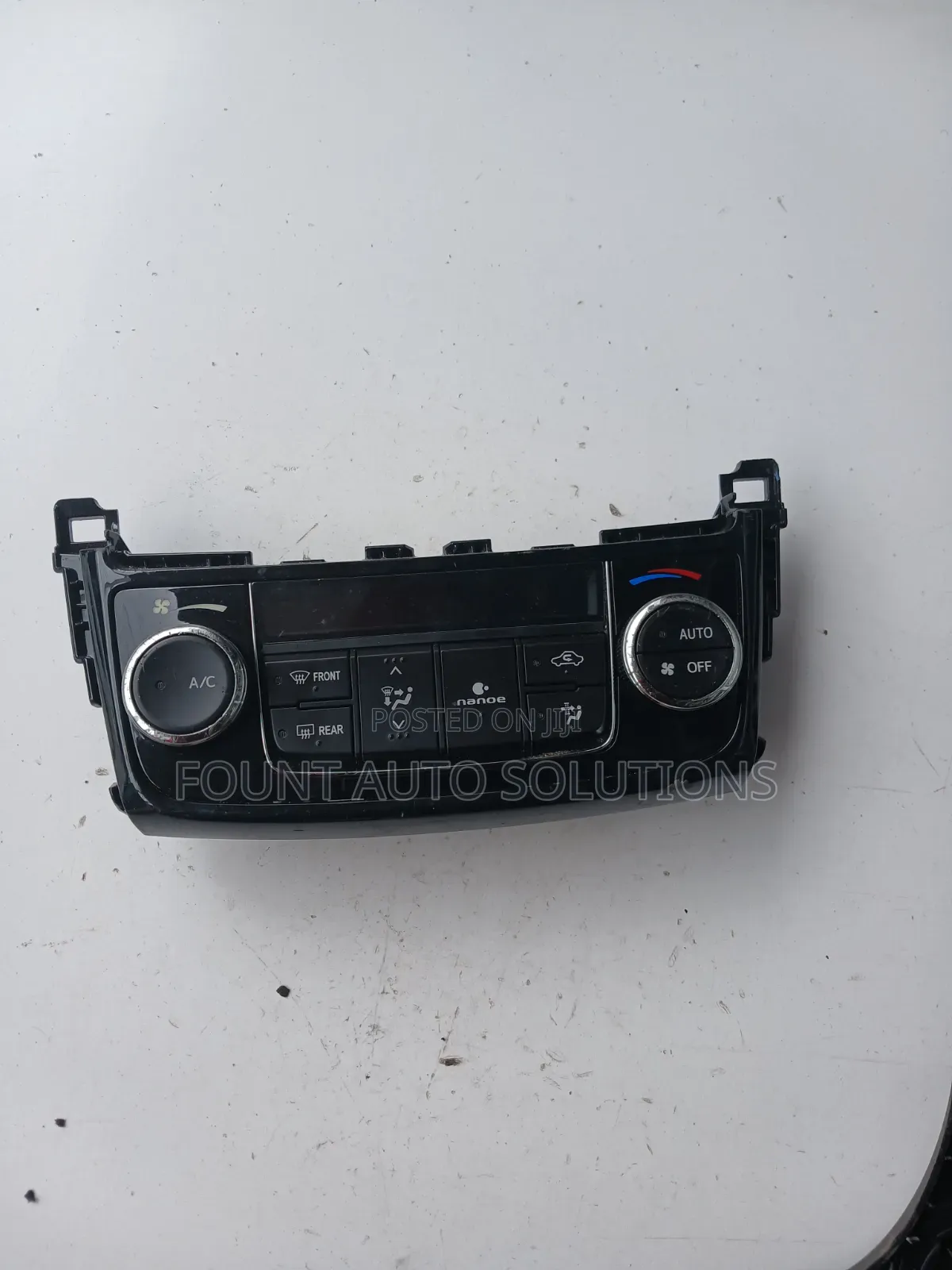 A/C Control Panel Toyota Corolla Axio NZE 161