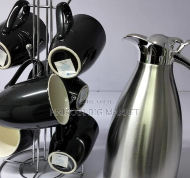 2l Flask With 6cups