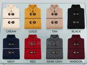 Buckle-Detail Sweater Jackets