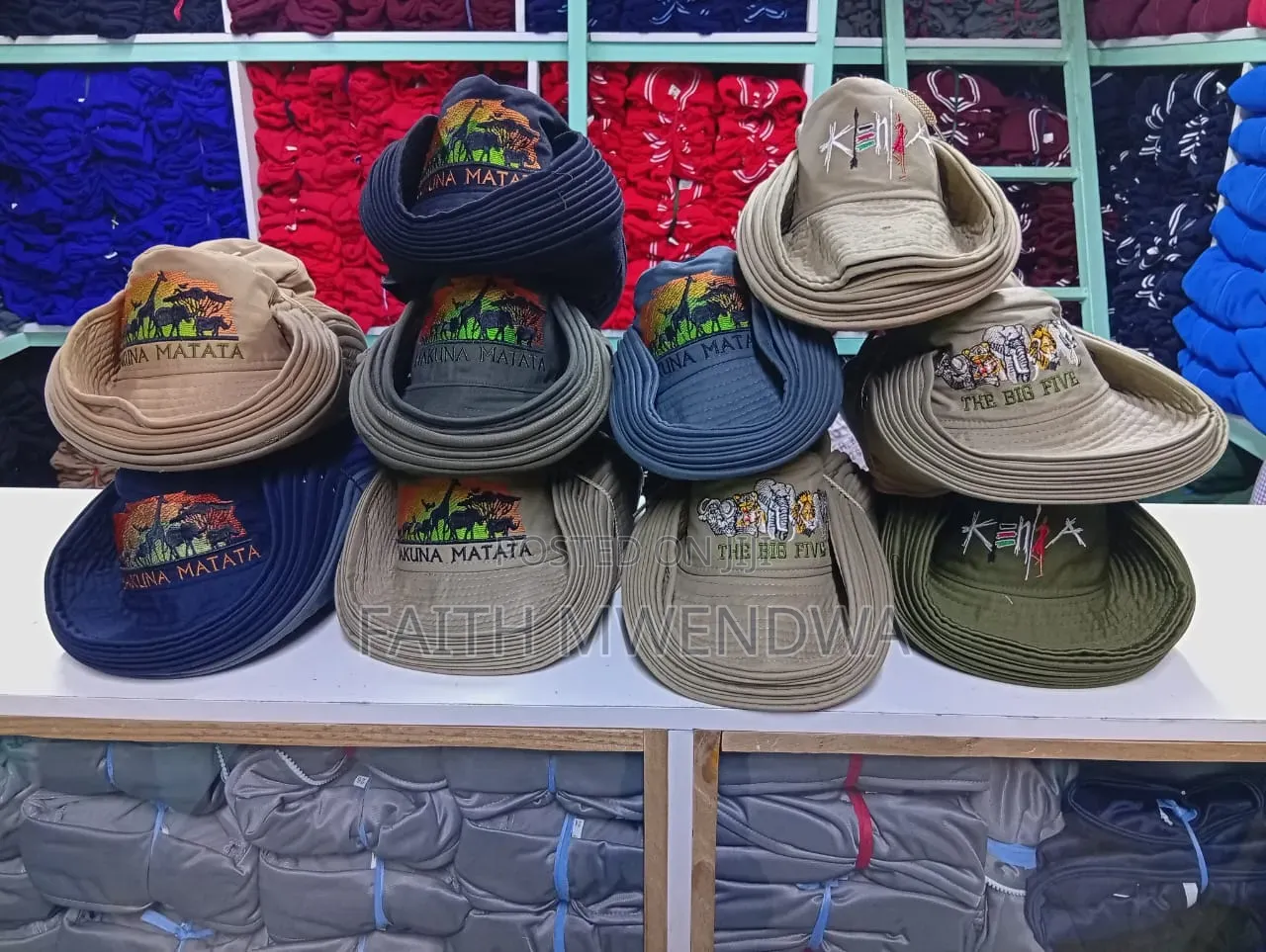 Safari Hats Embroidery