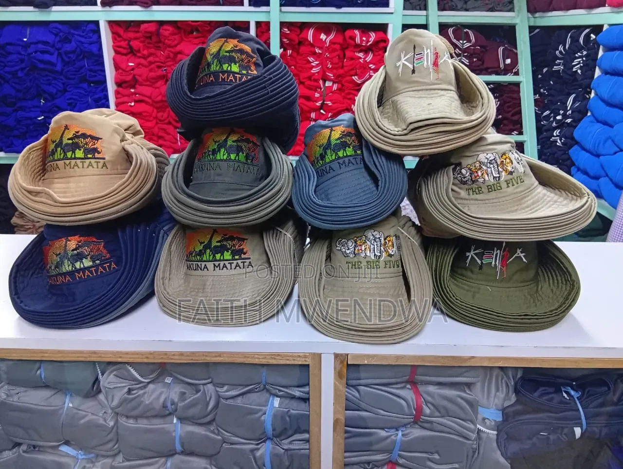 Safari Hats Embroidery