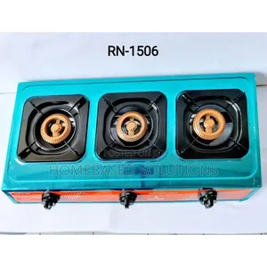 Rashnik 3 Burner Stainless Steel Table Top Cooker