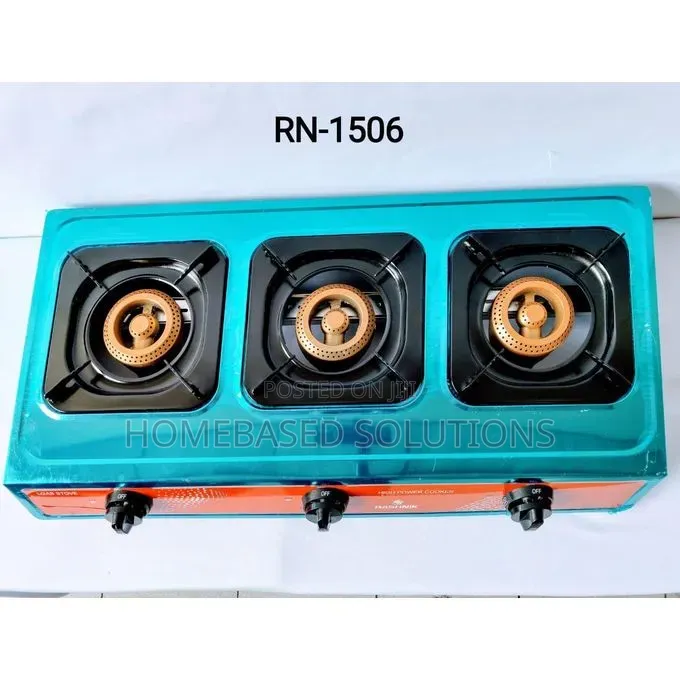 Rashnik 3 Burner Stainless Steel Table Top Cooker