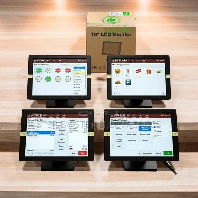 Affordable Prices 14 Inch, 15 Inch, 17 Inch Touch Screen POS Monitors