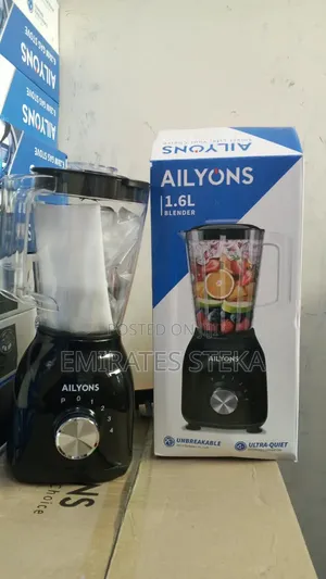 AILYONS AILYONS 1.5L Blender With Grinder - 350W, 4-Speed, Black