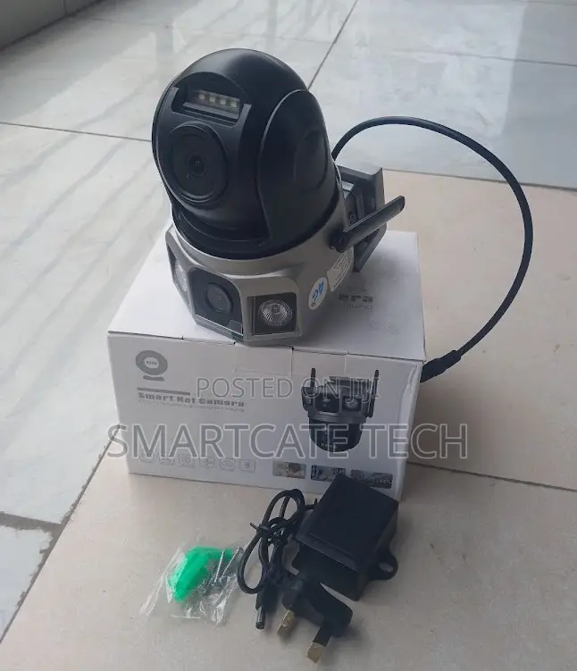 Full HD 360° Wide-Area Security AC Powered