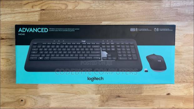 Logitech Wireless Keyboard Mouse Advanced MK540