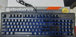 SteelSeries Apex 100 Illuminated Gaming Keyboard Blue Illumination
