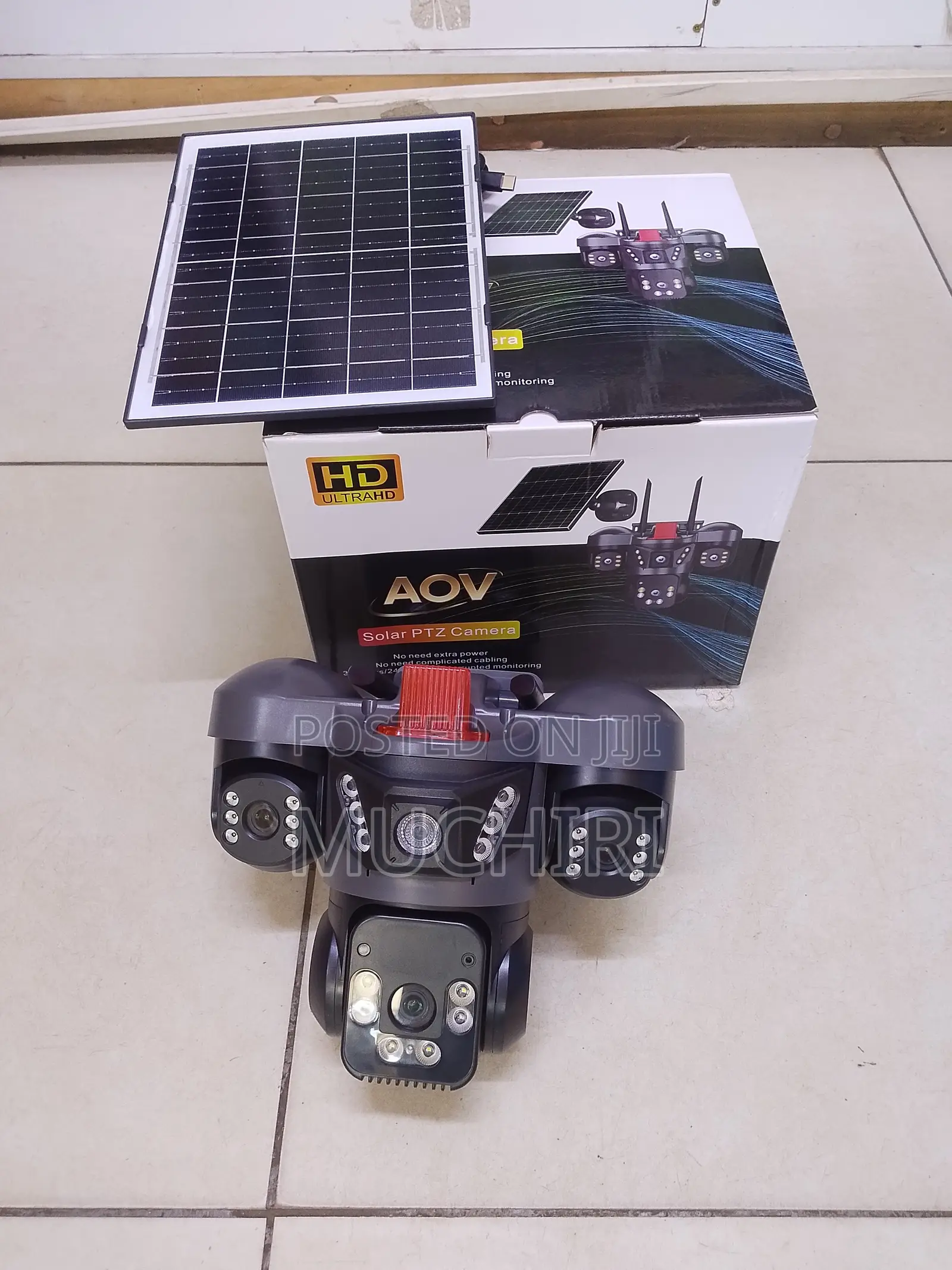 V380pro 3 Lens AOV PTZ Security Camera