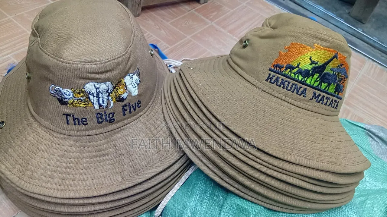 Embroidery Safari Hats