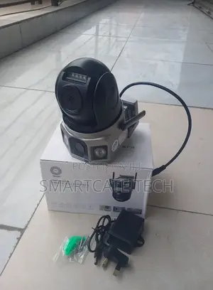 AC Powered 4G SIM Dual Lens CCTV – V380 Smart Security Camera