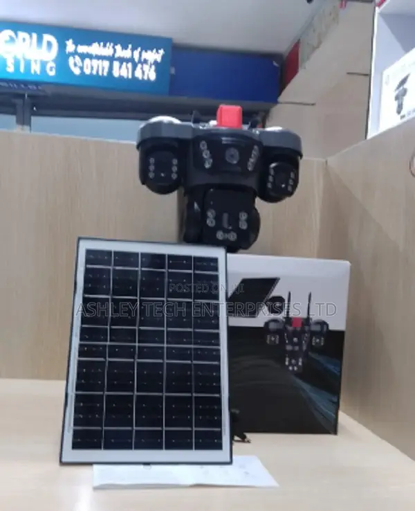 V380 3-Way View CCTV Camera With Siren