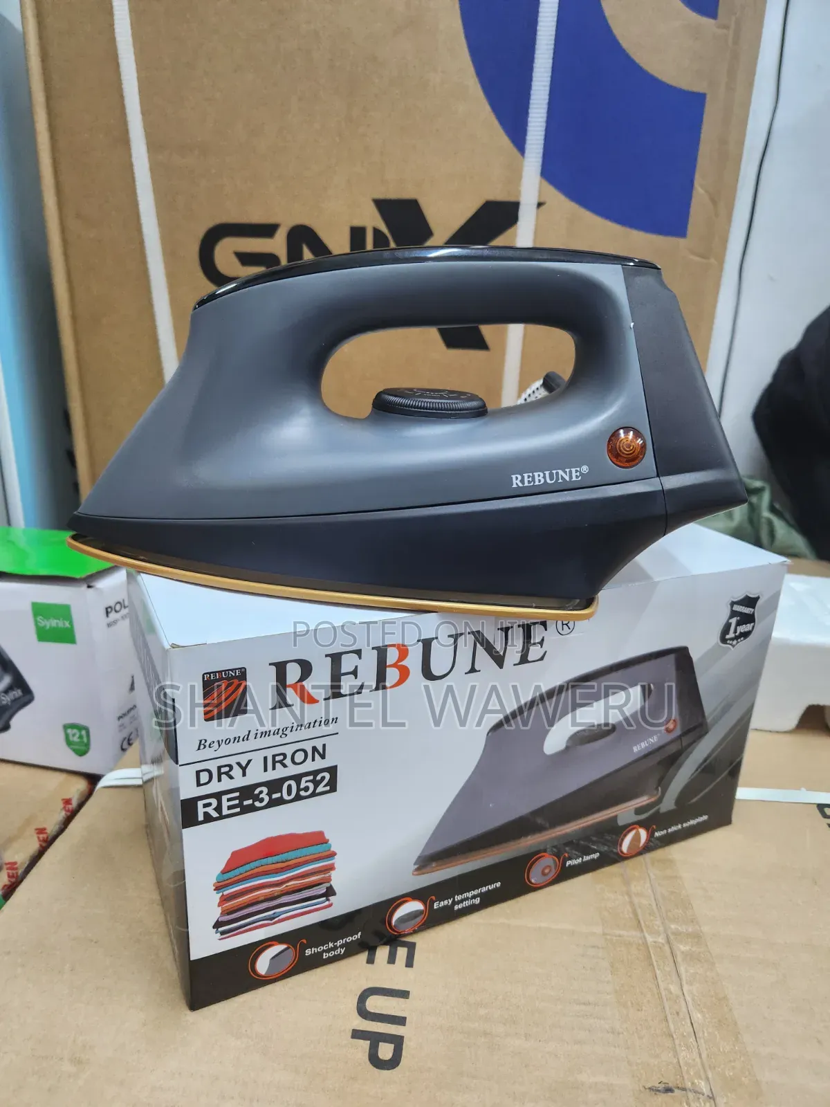 Non Stick Rebune Iron Box