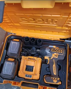 INGCO Cordless Impact Wrench Kit/Heavy Duty Cordless Impact Wrench