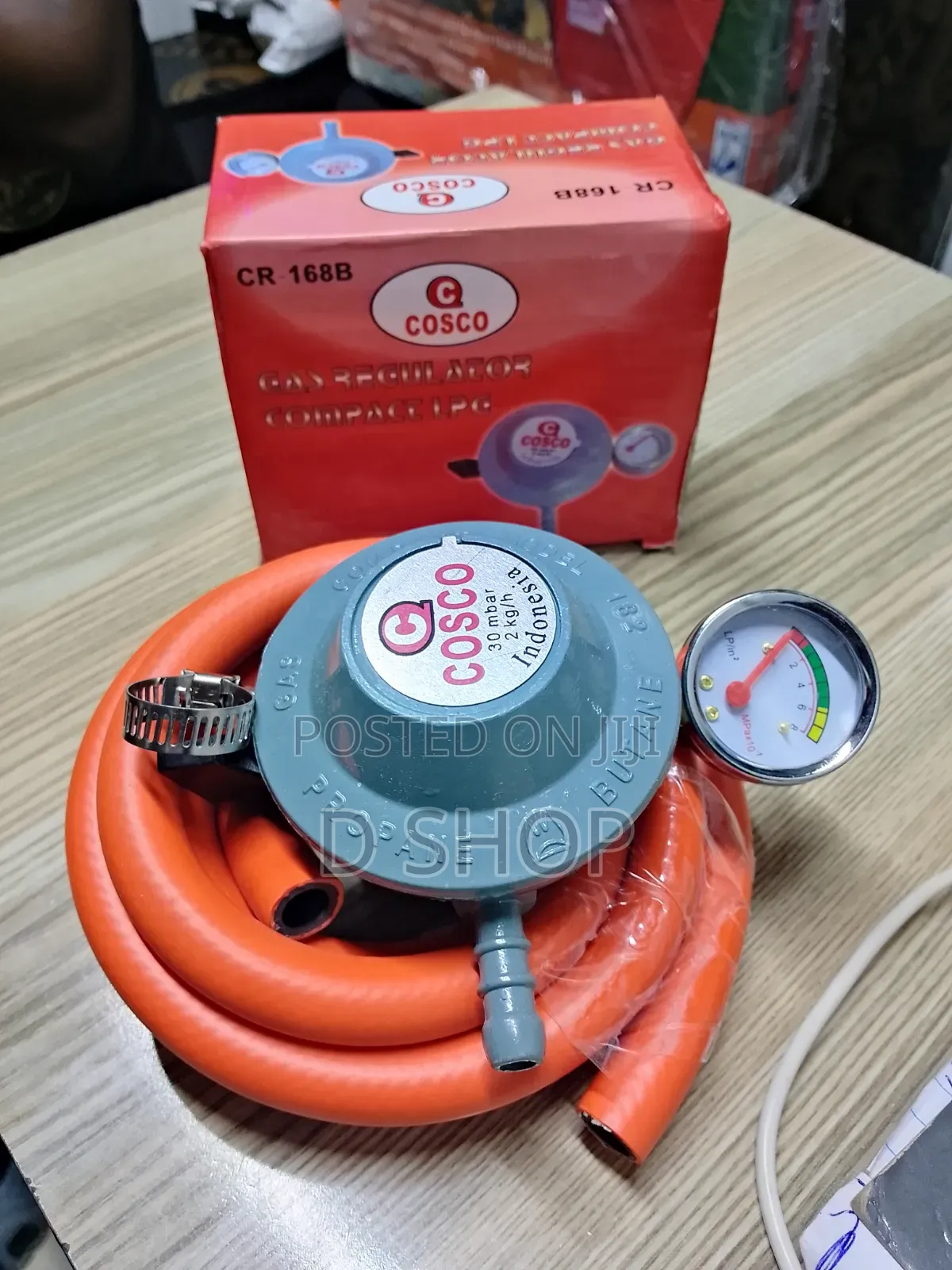 Gas Regulator With 1.5m Pipe