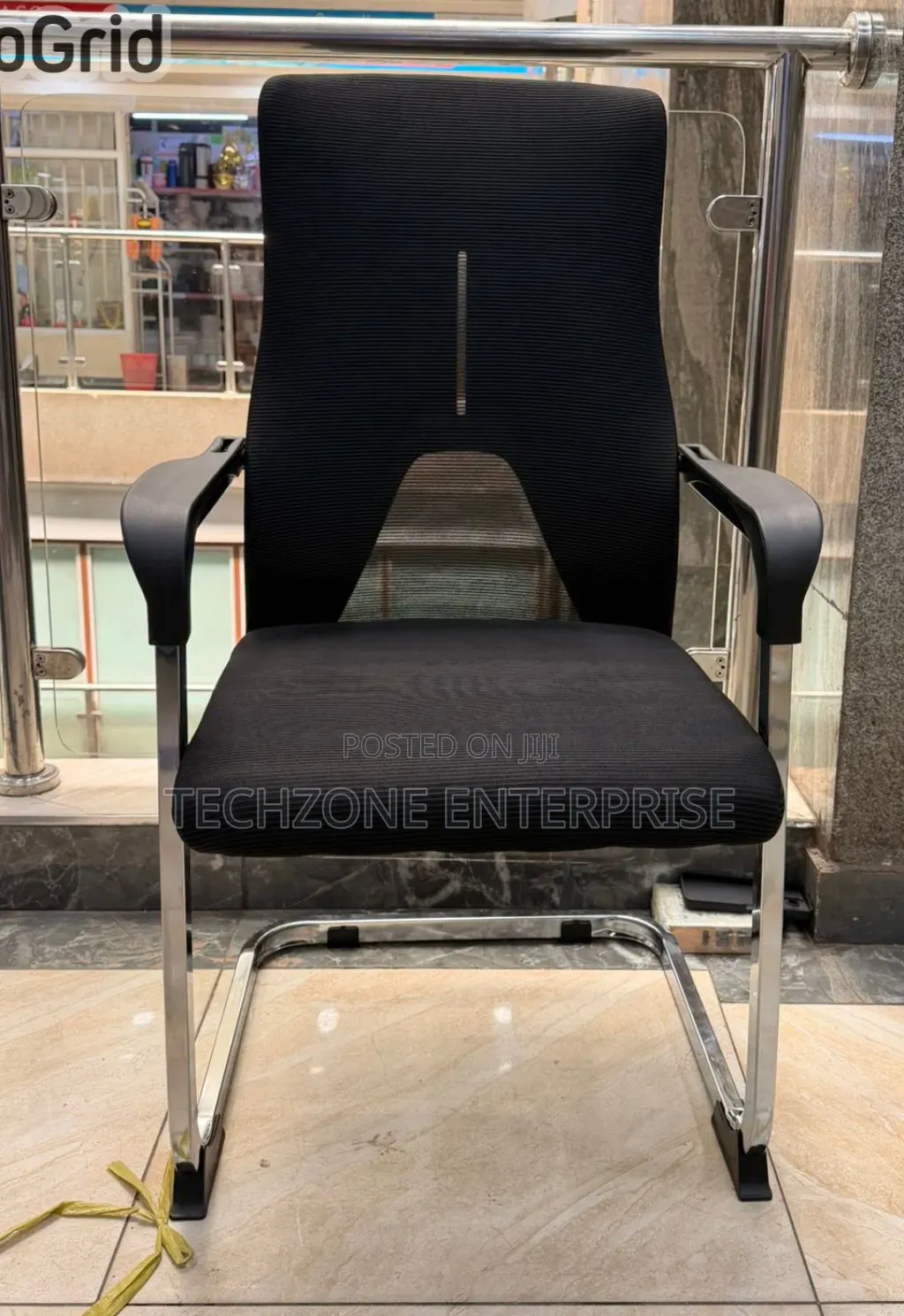 Mesh Non -Rolling Guests Quality Office Chair,,