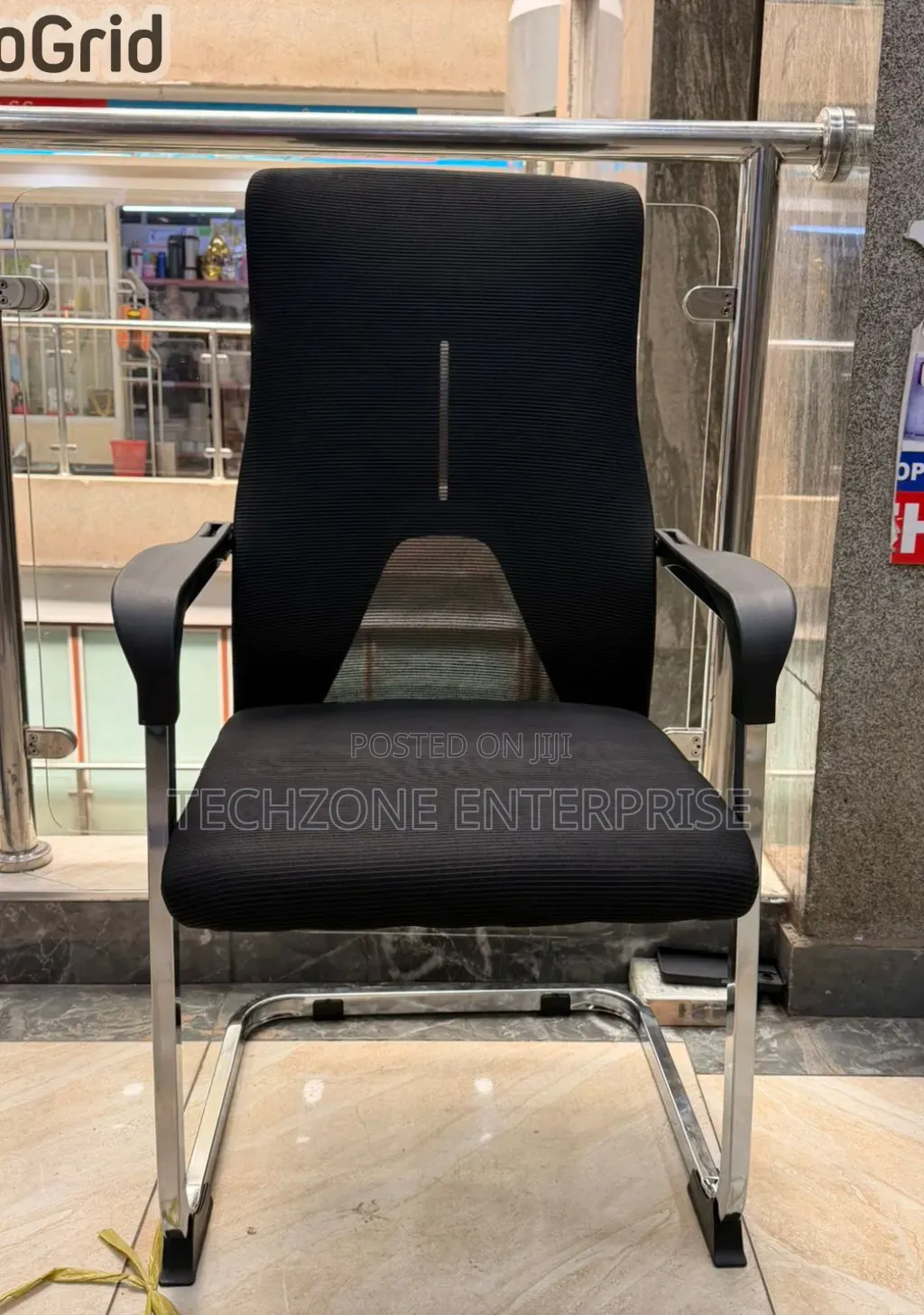 Mesh Non -Rolling Guests Quality Office Chair,,