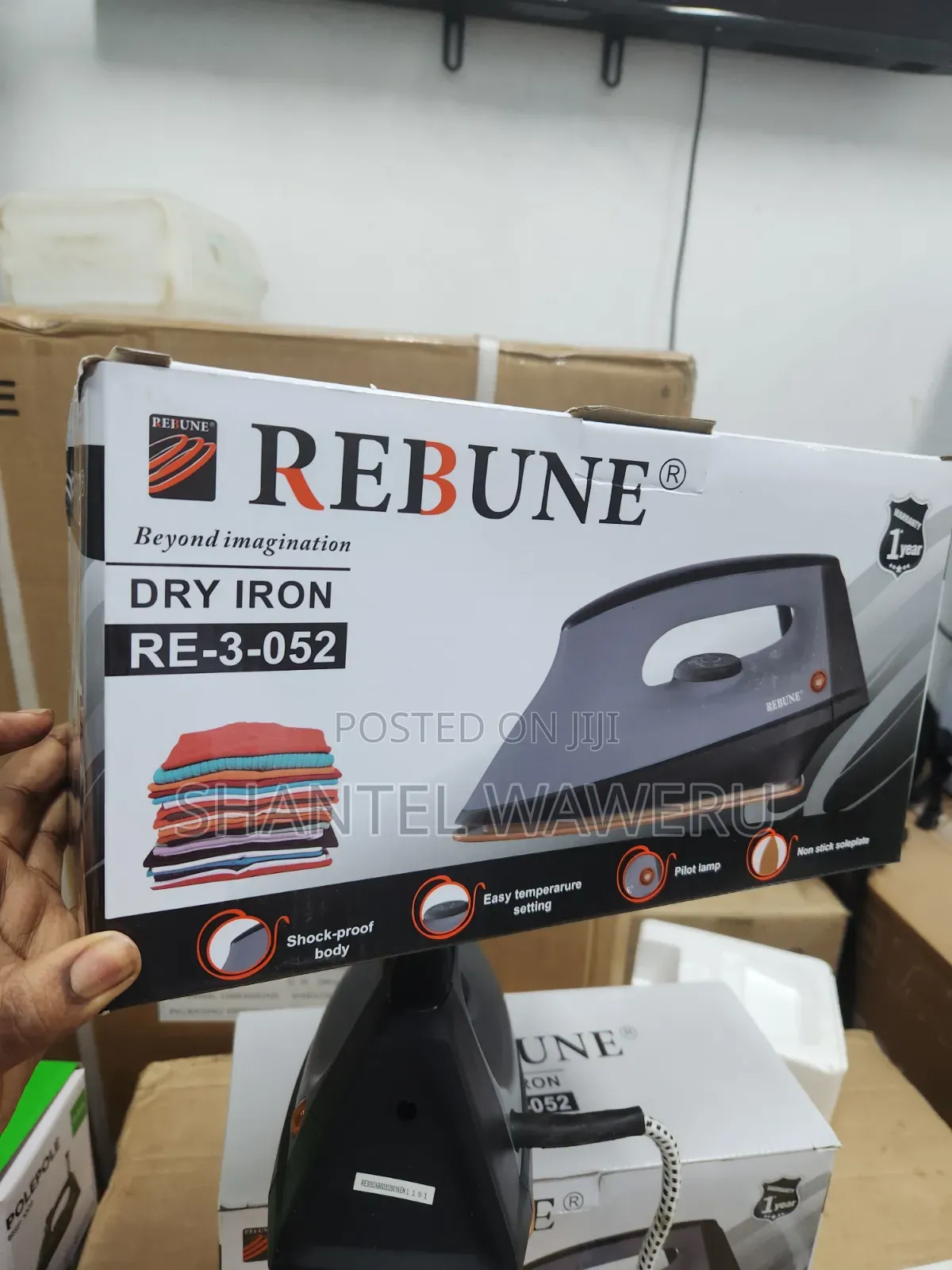 Re_3_052 Non Stick Iron Box