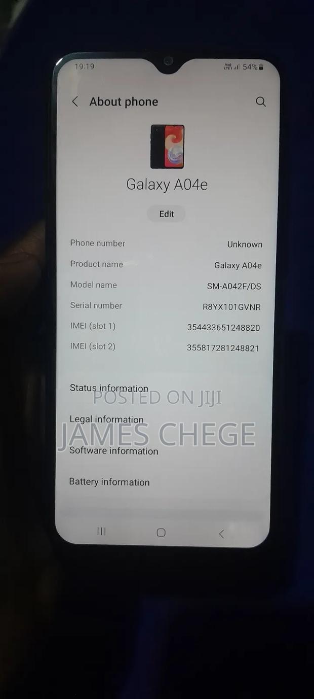 Samsung Galaxy A04e 32 GB Black