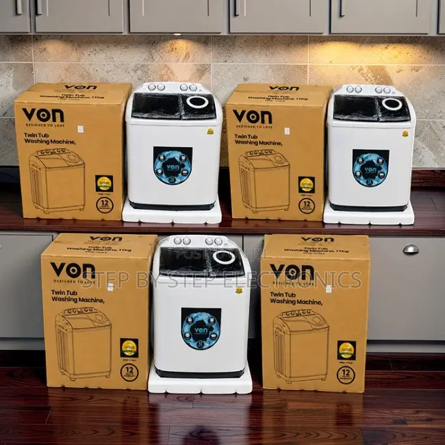 Factory Prices Easy Operation VON 10KG Twin Tub Washing Machines