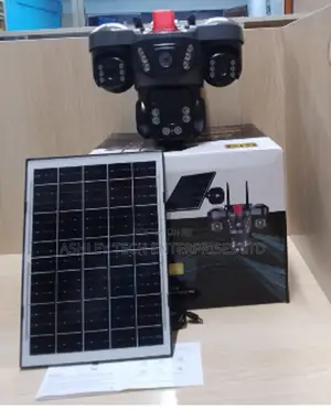 V380 Triple Lens PTZ Security Camera With Alarm