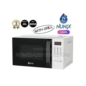 Nunix  20l Digital Microwave With Grill