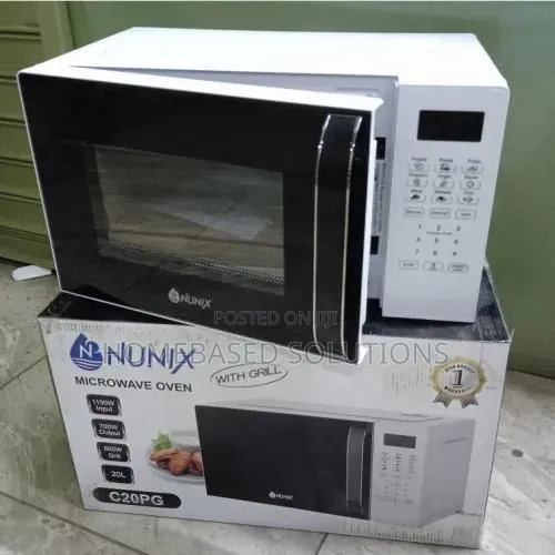 Nunix  20l Digital Microwave With Grill