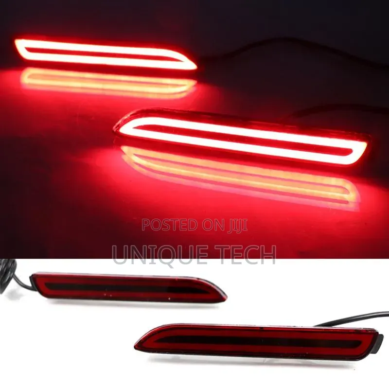 2Pcs Toyota Bumper Lights, Rear Brake, Indicator & Parking