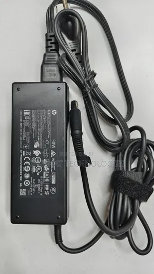 Original Ex-Uk HP 90W Laptop Charger Adapter Big Pin With Power Cable